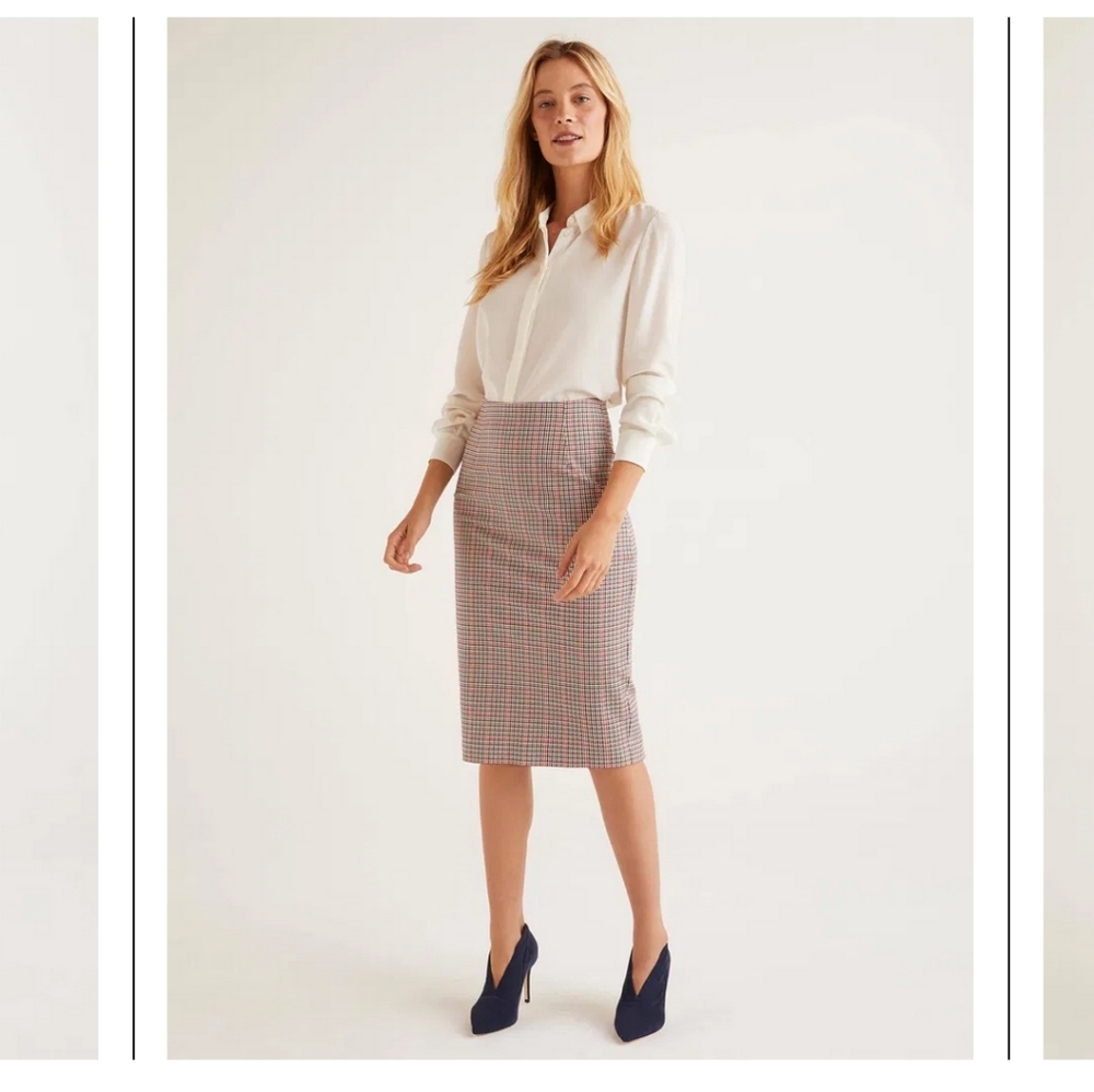 Boden USA Kensington Pencil Skirt | Multi-Color | Size 10